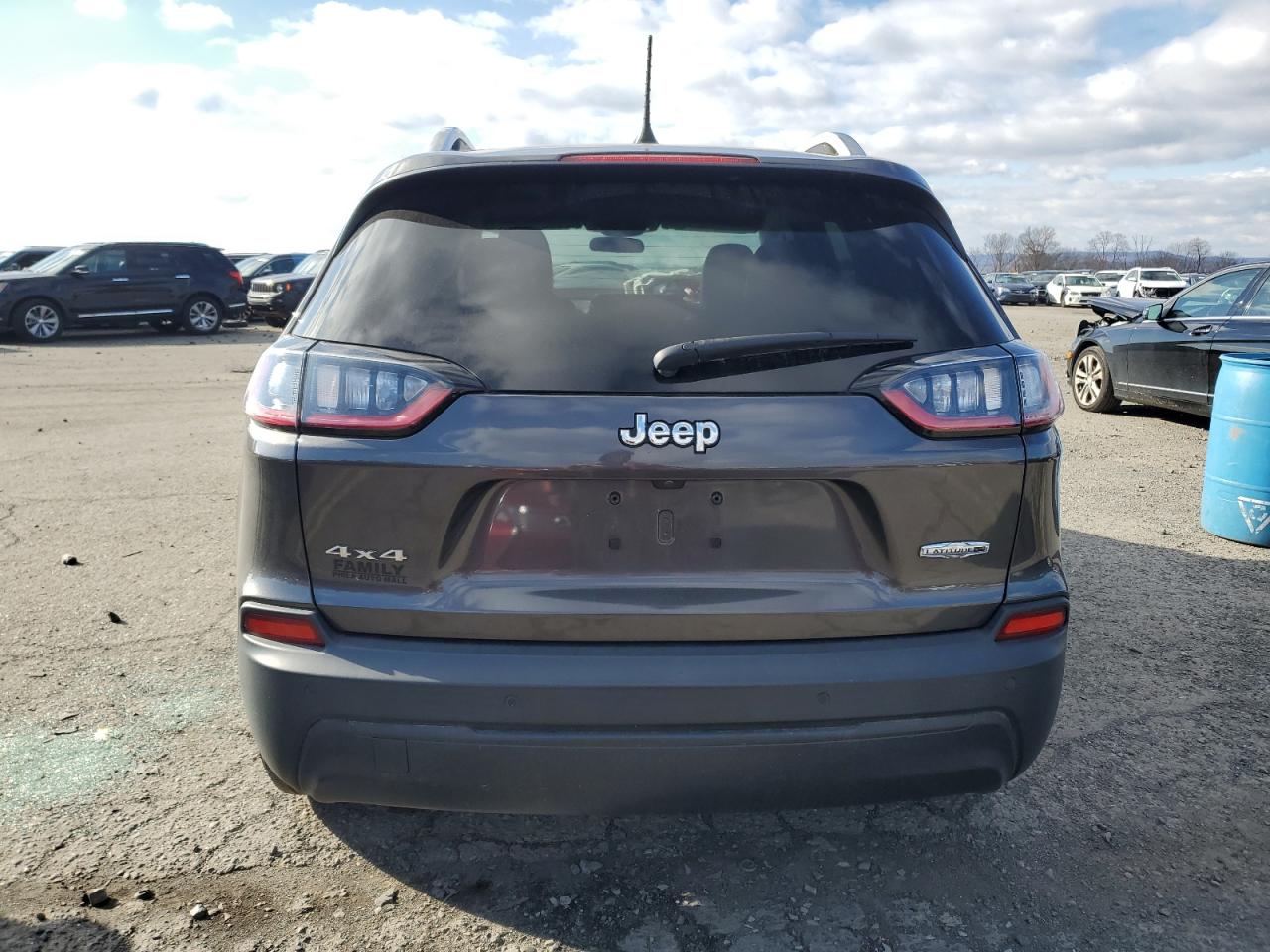 2019 Jeep Grand Cherokee VIN 1C4PJMLB8KD454847 Copart auction photo, front end / side damage thumbnail 6