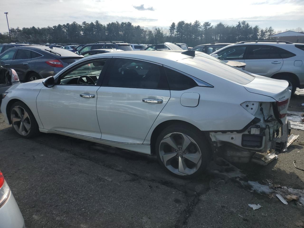 2019 Honda Accord VIN 1HGCV1F55KA064119 Copart auction photo, rear end damage thumbnail 2