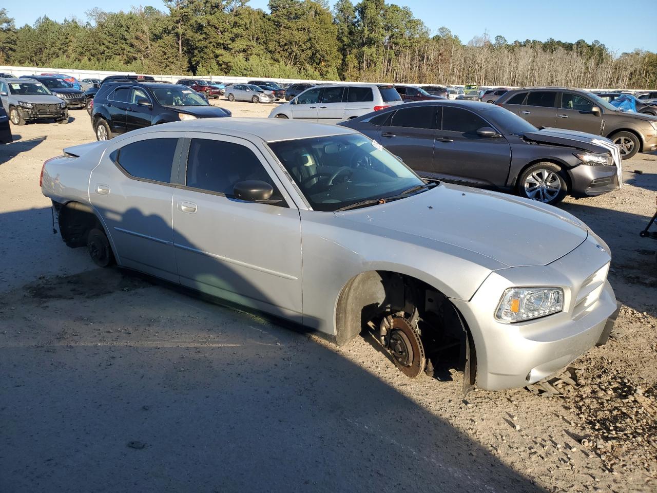 2010 Dodge Charger VIN 2B3AA4CT2AH188730 Copart auction photo, rear end / front end damage thumbnail 4