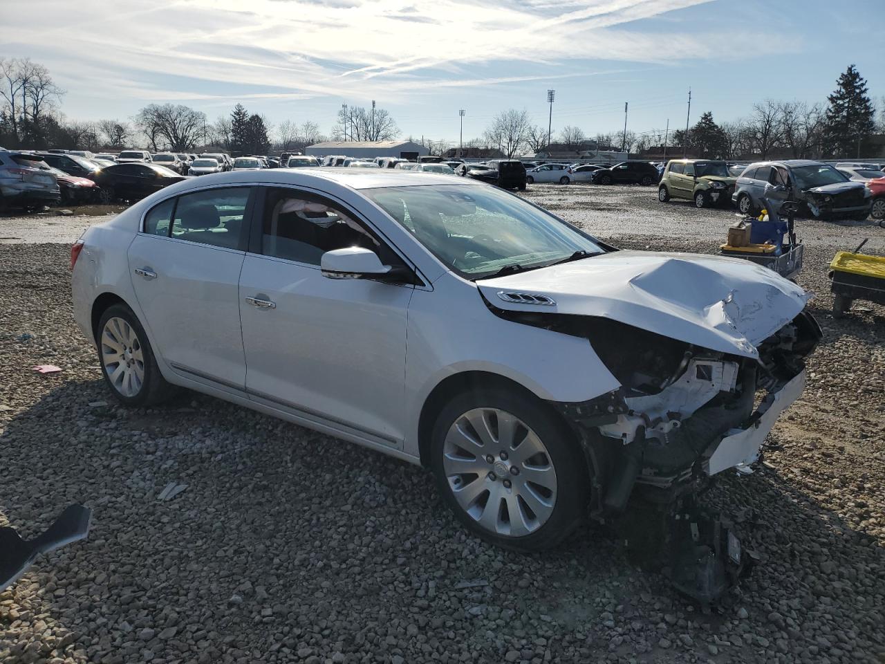 2016 Buick LaCrosse VIN 1G4GC5G30GF112013 Copart auction photo, front end damage thumbnail 4