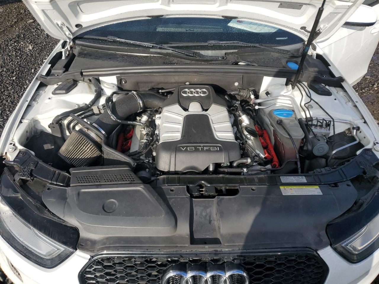 2014 Audi RS4 VIN WAUKGAFL8EA160802 Copart auction photo, rear end damage thumbnail 11
