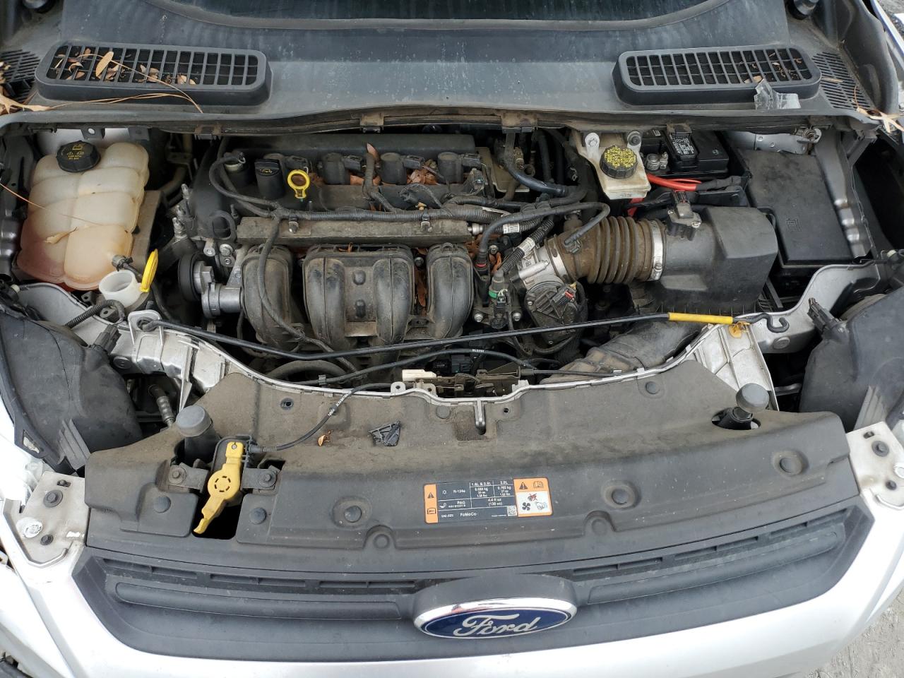 2016 Ford Escape VIN 1FMCU0F71GUB30065 Copart auction photo, front end / side damage thumbnail 12