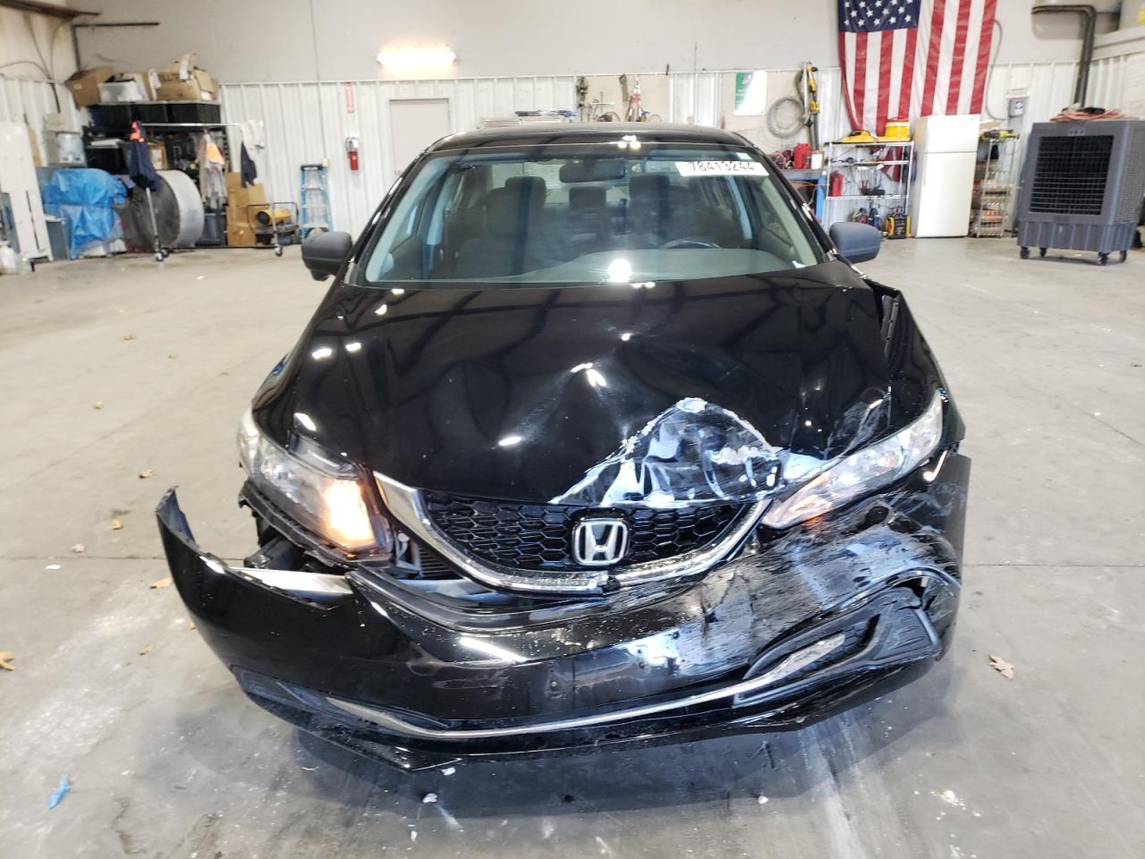 2015 Honda Civic VIN 19XFB2F85FE052446 Copart auction photo, front end damage thumbnail 5