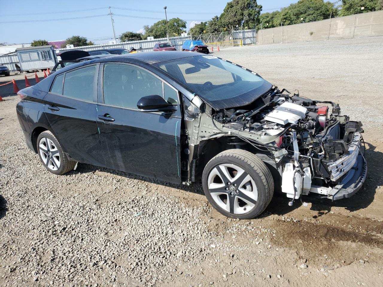 2018 Toyota Prius VIN JTDKARFU7J3062564 Copart auction photo, front end damage thumbnail 4
