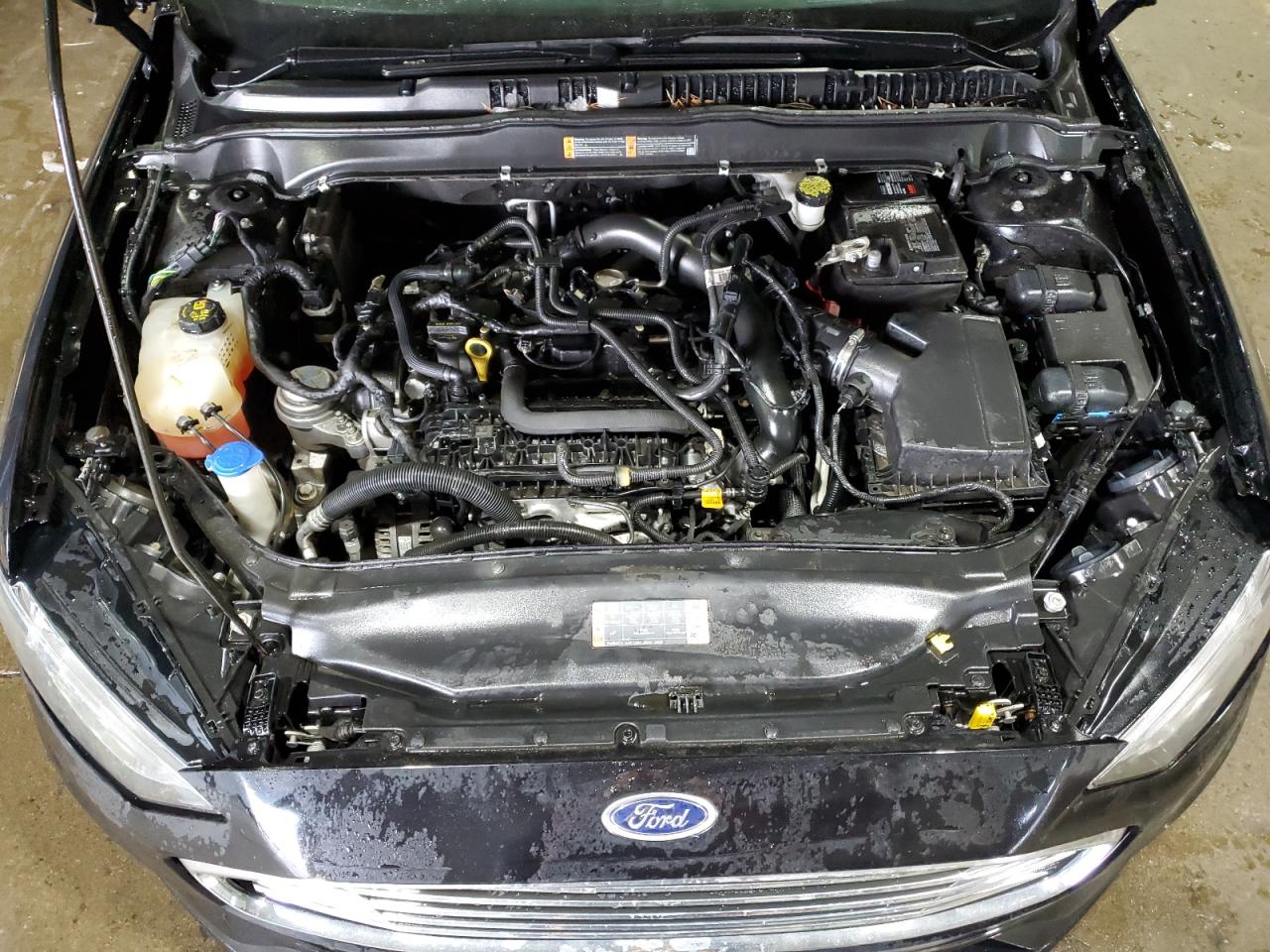 2020 Ford Fusion VIN 3FA6P0HD8LR108891 Copart auction photo, side damage thumbnail 11