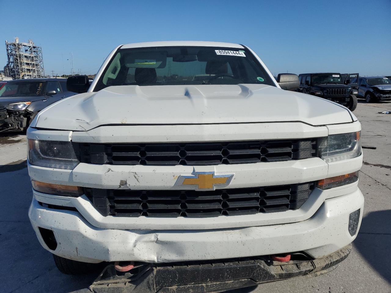 2018 Chevrolet Silverado VIN 1GCNCNEC7JZ188946 Copart auction photo, front end damage thumbnail 5