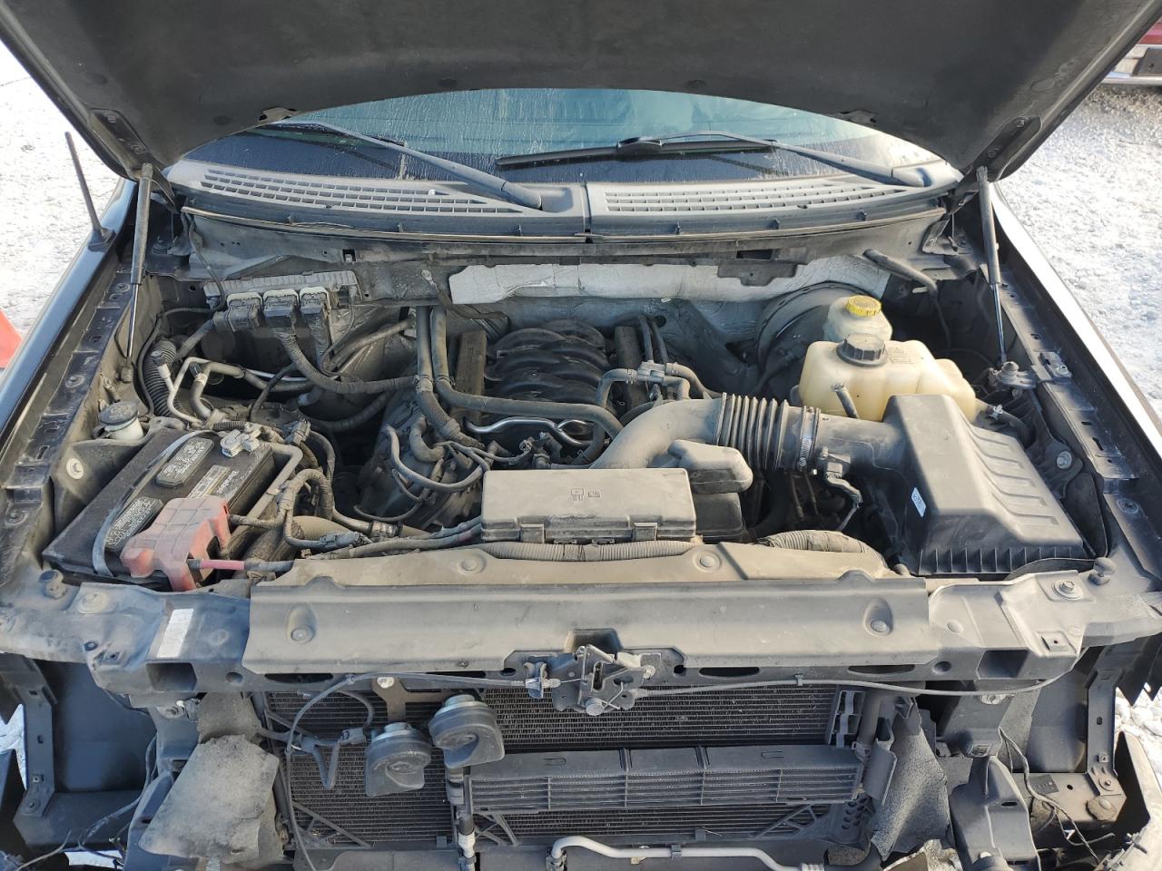 2014 Ford F-150 VIN 1FTFW1CF0EKD37942 Copart auction photo, side / front end damage thumbnail 11