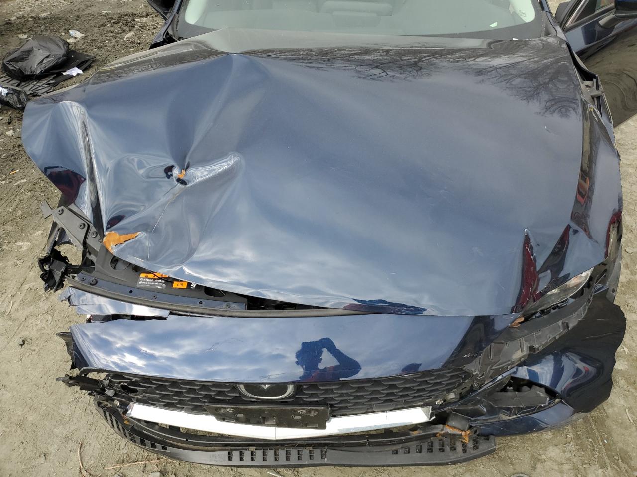2022 Mazda 3 VIN 3MZBPABL1NM301184 Copart auction photo, front end damage thumbnail 13