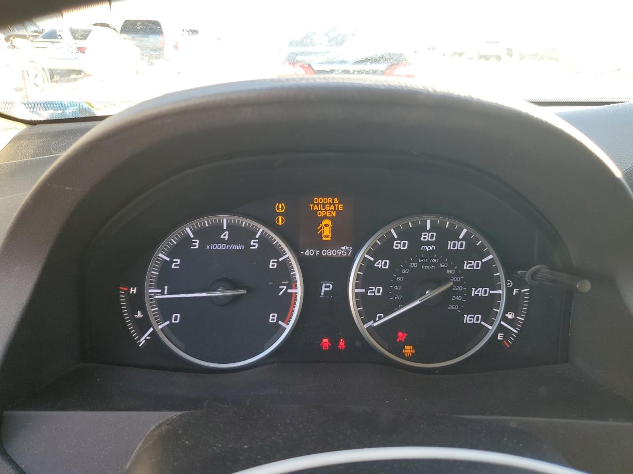 2015 Acura RDX VIN 5J8TB3H58FL015377 Copart auction photo, front end damage thumbnail 9