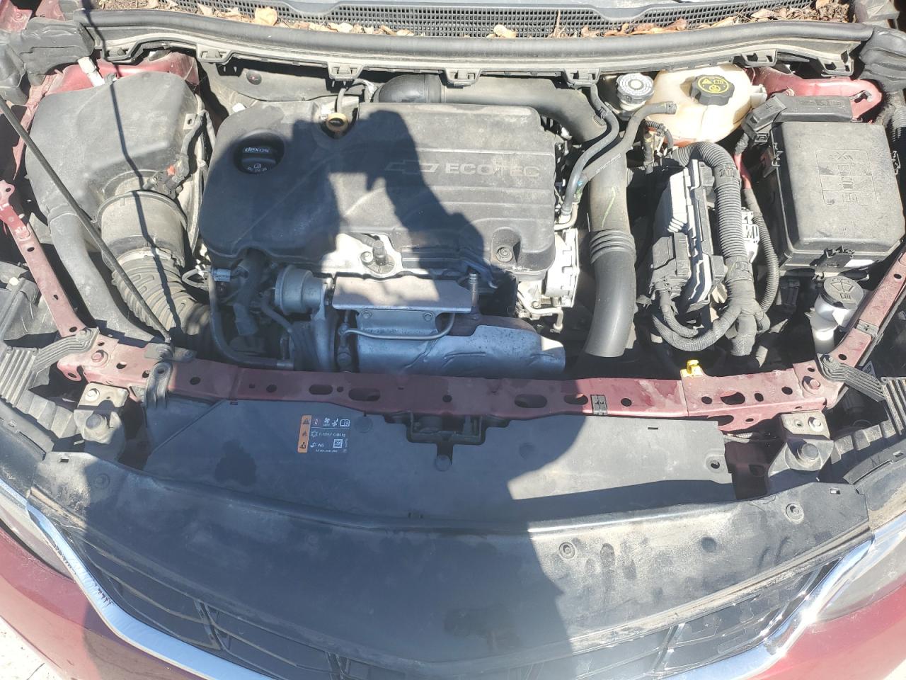 2017 Chevrolet Cruze VIN 1G1BF5SM6H7233333 Copart auction photo, rear end / front end damage thumbnail 11