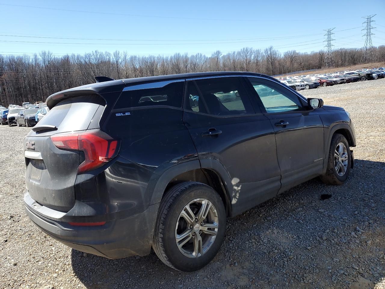 2018 GMC Terrain VIN 3GKALMEV4JL213100 Copart auction photo, front end damage thumbnail 3