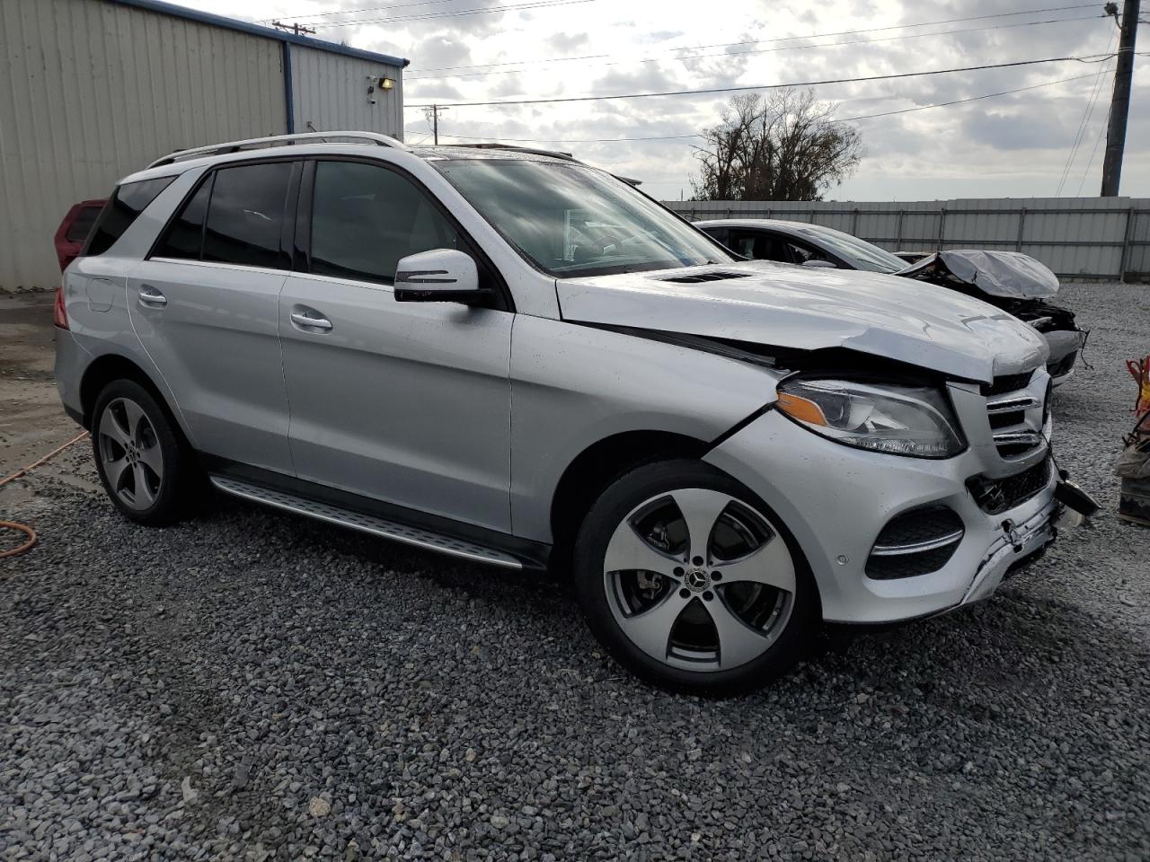 2018 Mercedes-Benz GLE VIN 4JGDA5JB2JB072489 Copart auction photo, front end damage thumbnail 4