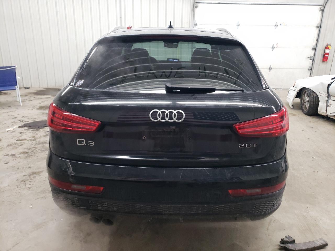 2018 Audi Q3 VIN WA1JCCFS7JR028567 Copart auction photo, all over / front end damage thumbnail 6