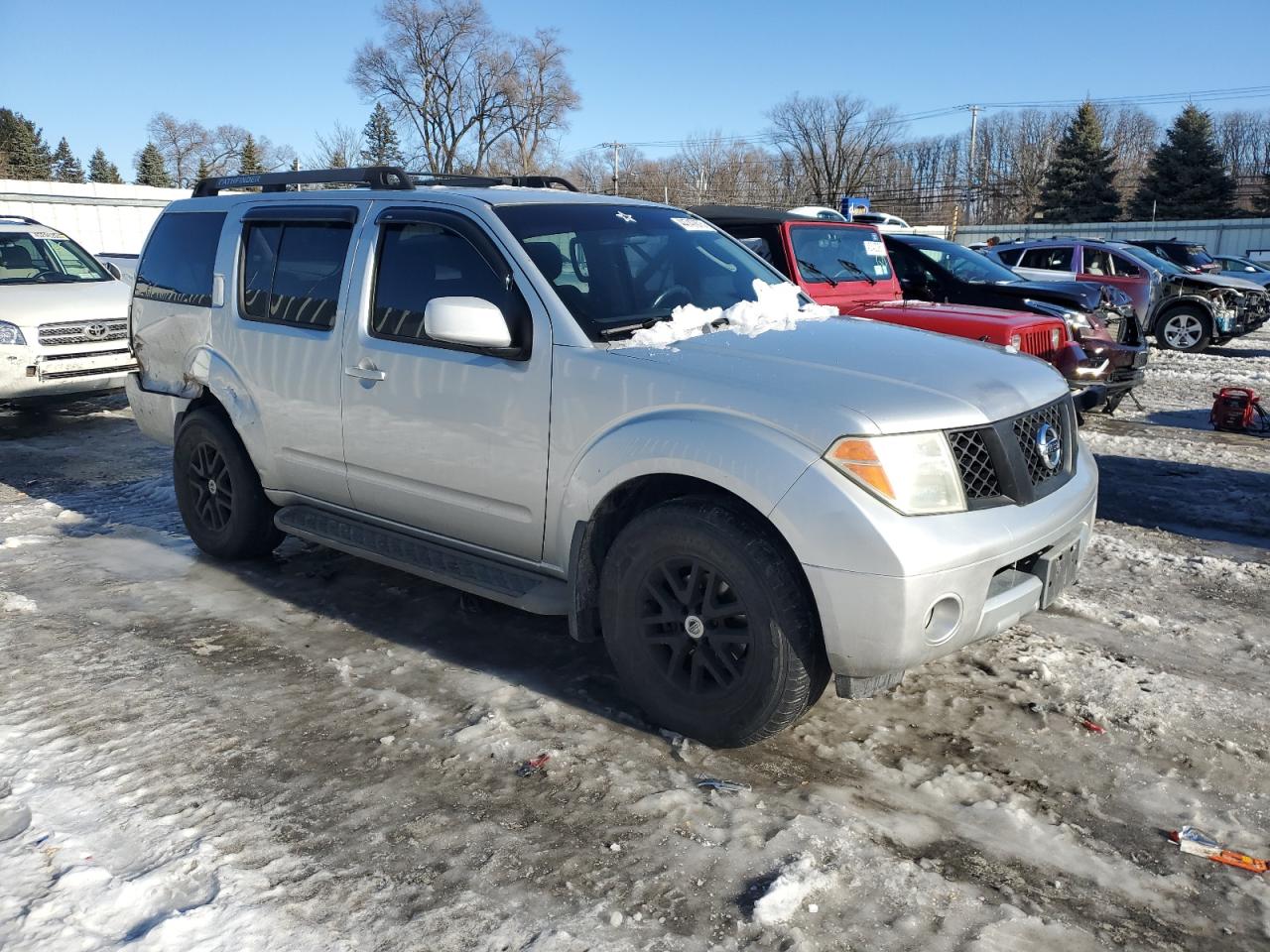 2007 Nissan Pathfinder VIN 5N1AR18U37C637086 Copart auction photo, rear end damage thumbnail 4