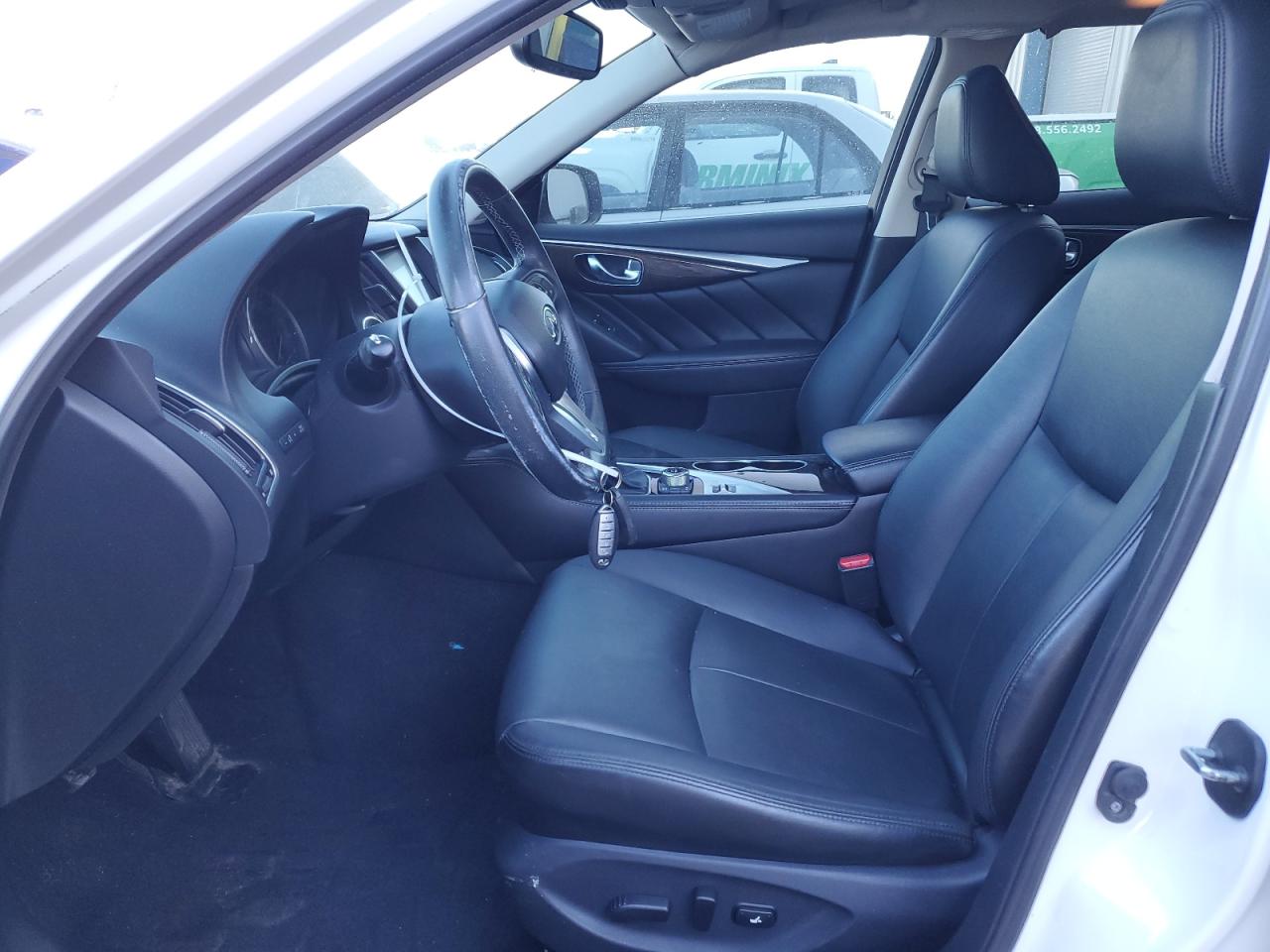 2018 Infiniti Q50 VIN JN1EV7AR4JM444492 Copart auction photo, rear end / front end damage thumbnail 7