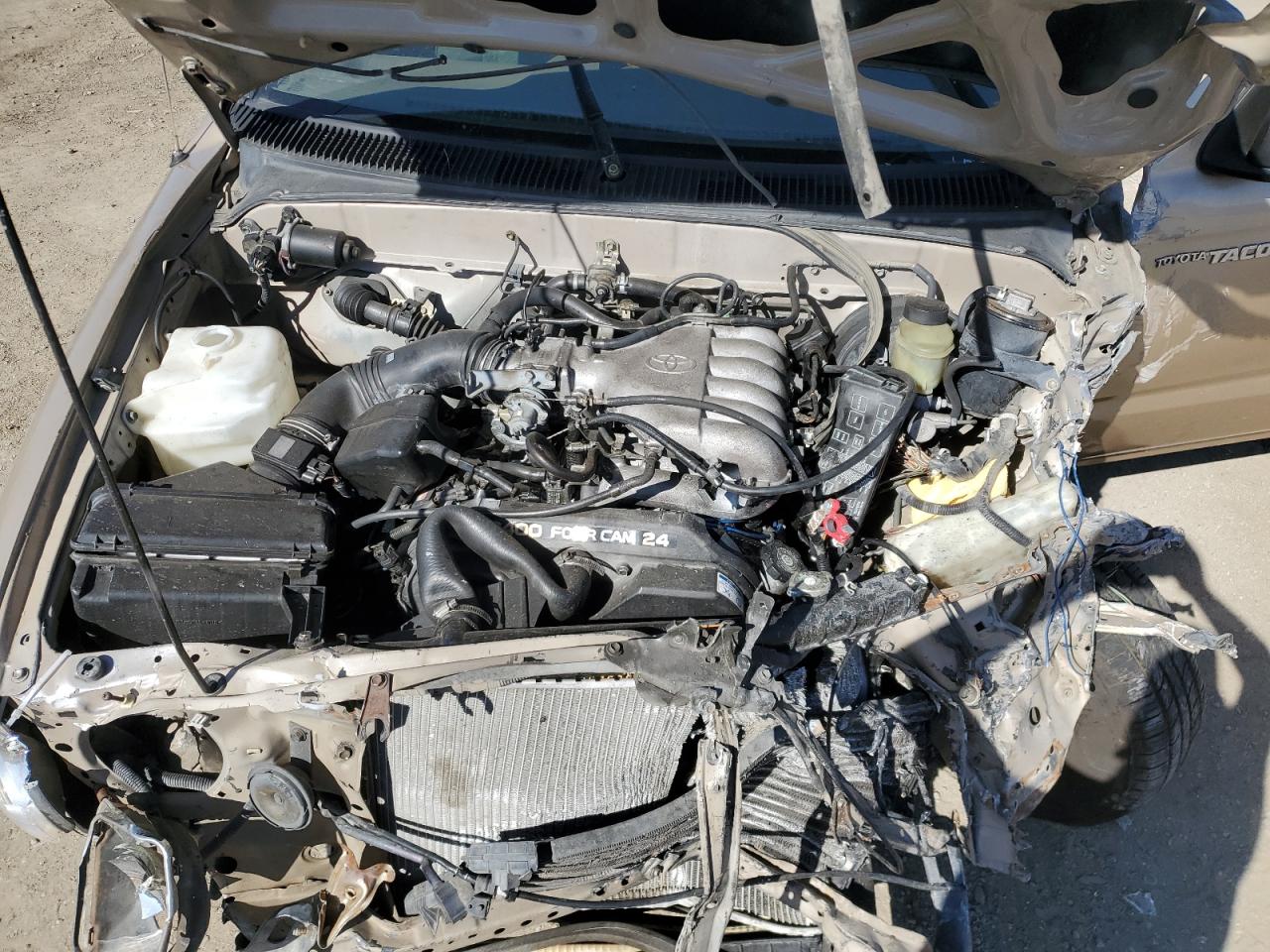 1996 Toyota Tacoma VIN 4TAVN52N7TZ093995 Copart auction photo, front end / rear end damage thumbnail 12