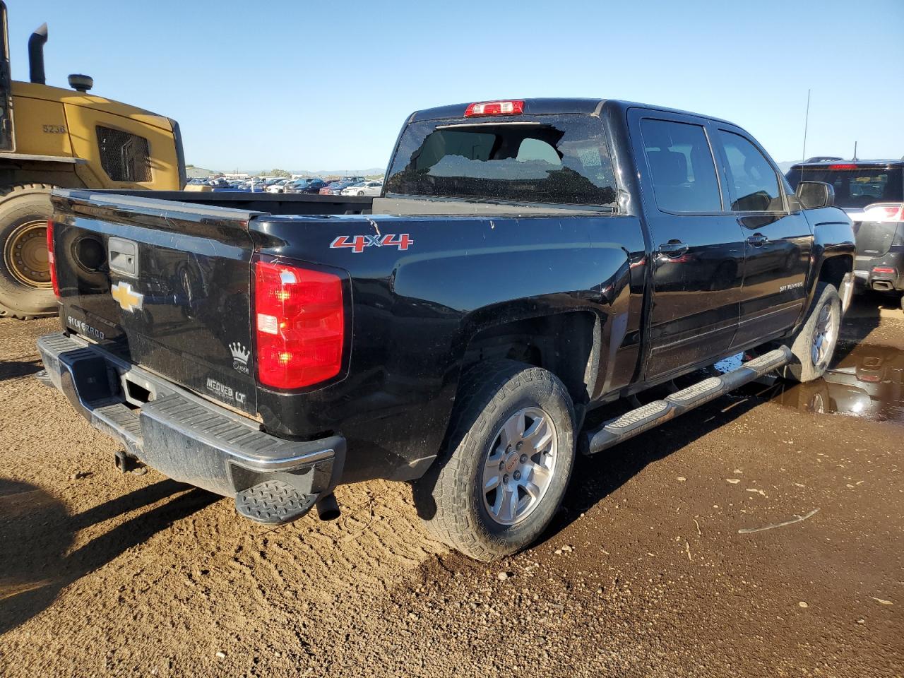2015 Chevrolet Silverado VIN 3GCUKRECXFG270909 Copart auction photo, hail damage thumbnail 3