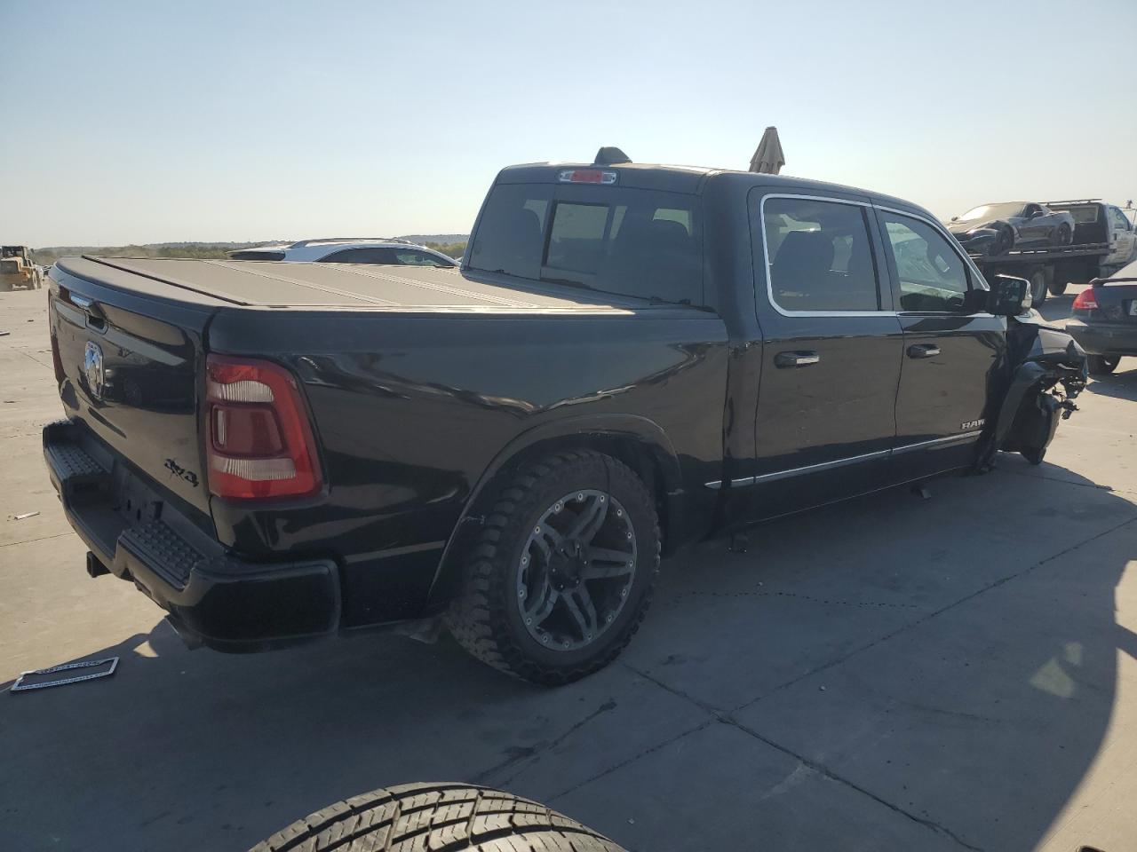 2019 RAM 1500 VIN 1C6SRFHT0KN661752 Copart auction photo, front end / side damage thumbnail 3