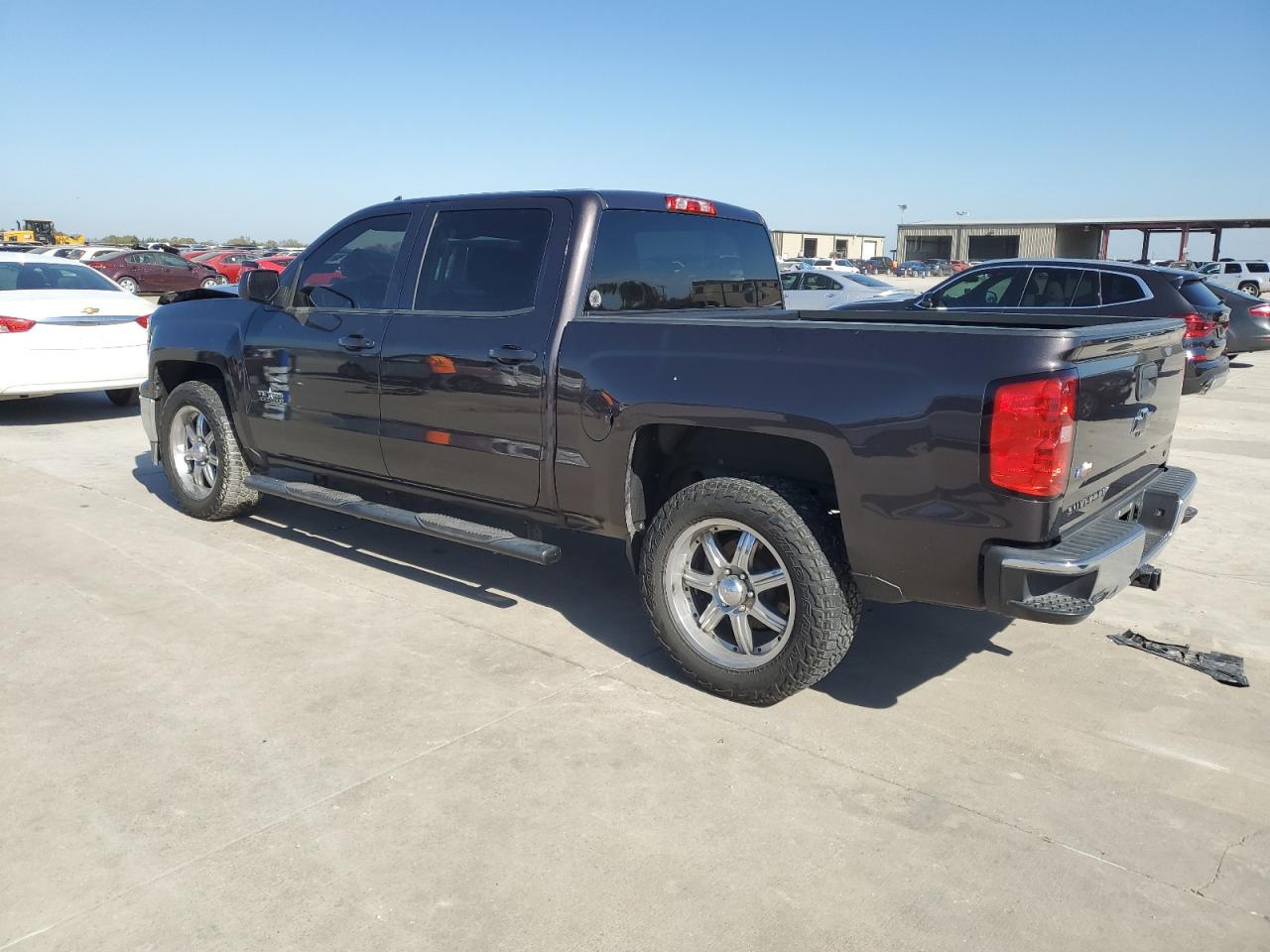 2014 Chevrolet Silverado VIN 3GCPCREH7EG414713 Copart auction photo, front end damage thumbnail 2