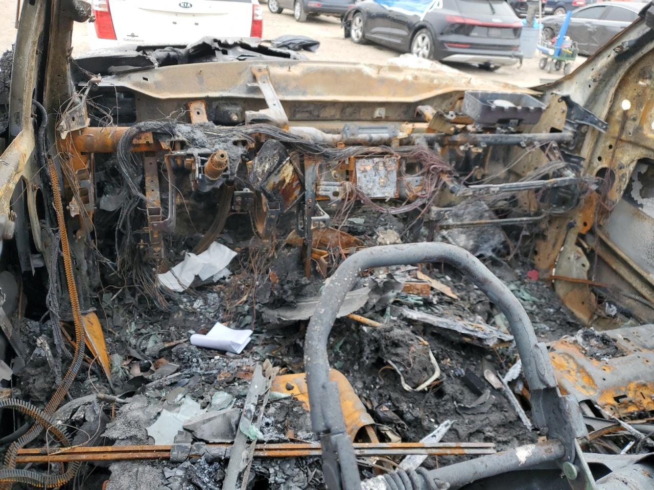 2022 RAM 1500 VIN 1C6SRFLT4NN230505 Copart auction photo, burn damage thumbnail 8