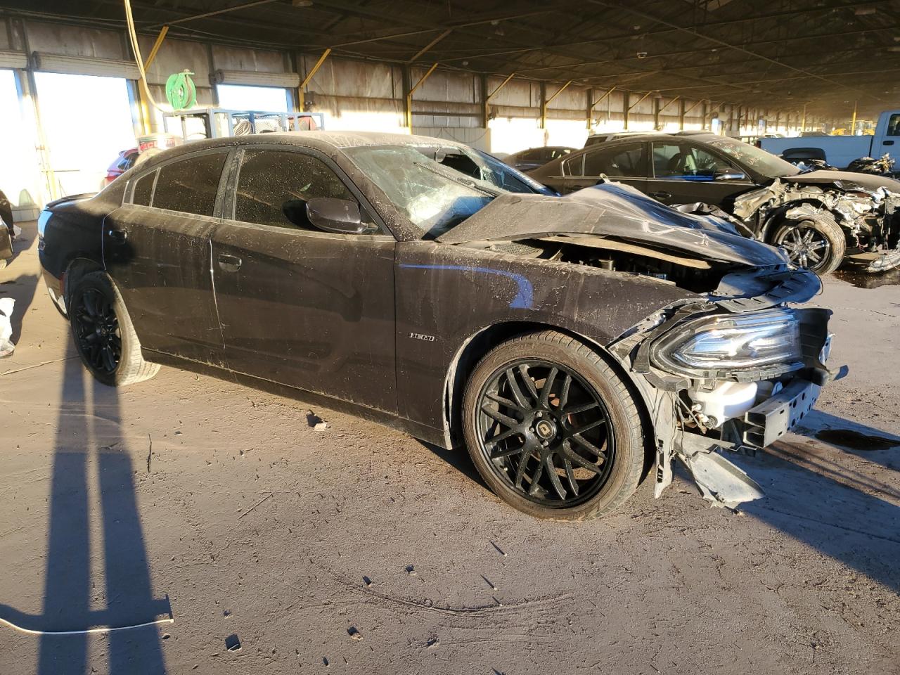 2017 Dodge Charger VIN 2C3CDXCT8HH563437 Copart auction photo, front end damage thumbnail 4