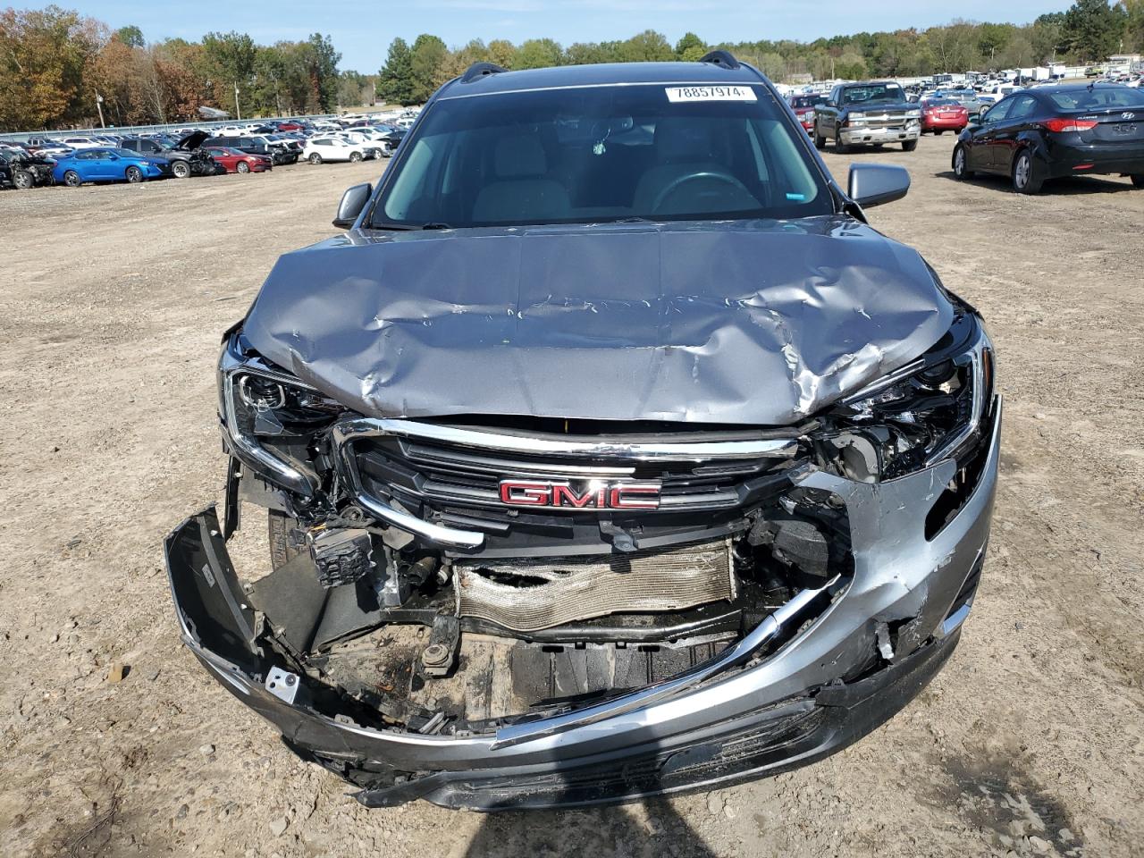 2018 GMC Terrain VIN 3GKALMEV6JL193173 Copart auction photo, front end / rear end damage thumbnail 5