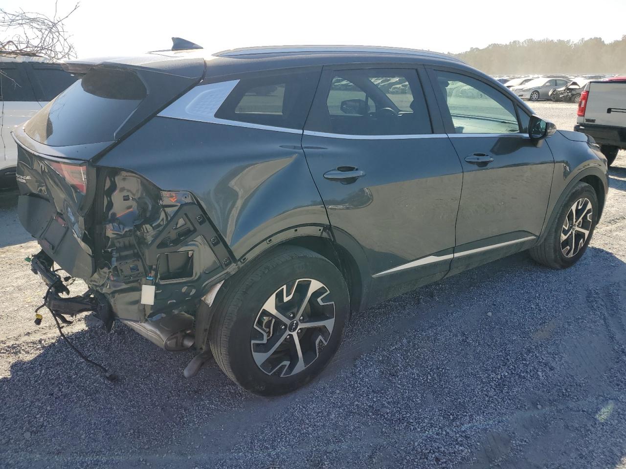 2023 KIA Sportage VIN 5XYK3CAF4PG110655 Copart auction photo, rear end / minor dent/scratches damage thumbnail 3