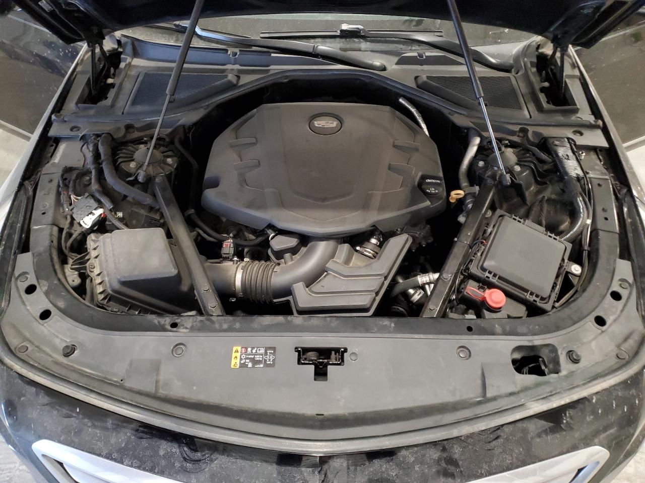 2018 Cadillac CT6 VIN 1G6KG5RS7JU159259 Copart auction photo, front end damage thumbnail 11