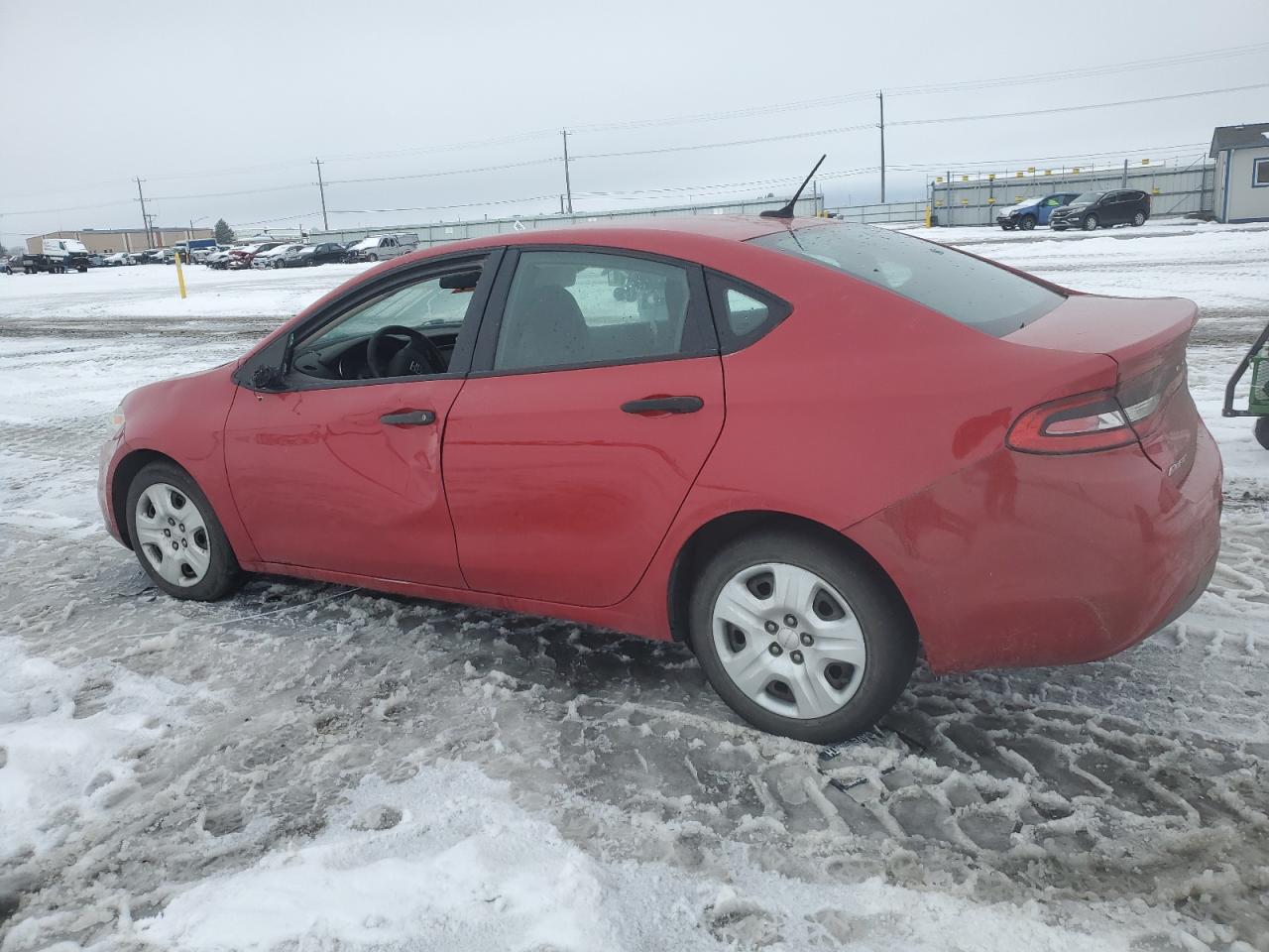 2013 Dodge Dart VIN 1C3CDFAA6DD139550 Copart auction photo, side damage thumbnail 2