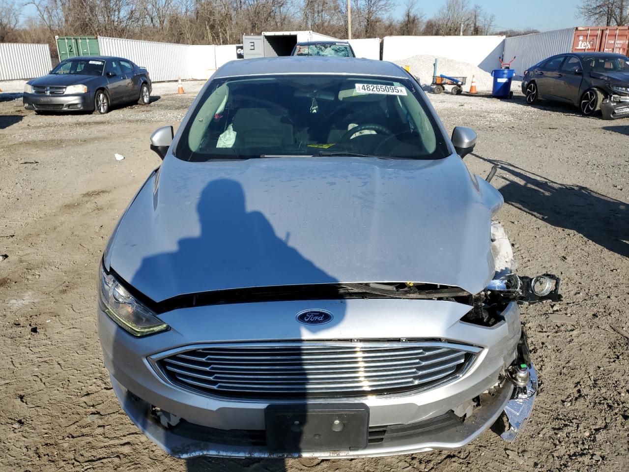 2018 Ford Fusion VIN 3FA6P0HD6JR192920 Copart auction photo, front end / minor dent/scratches damage thumbnail 5
