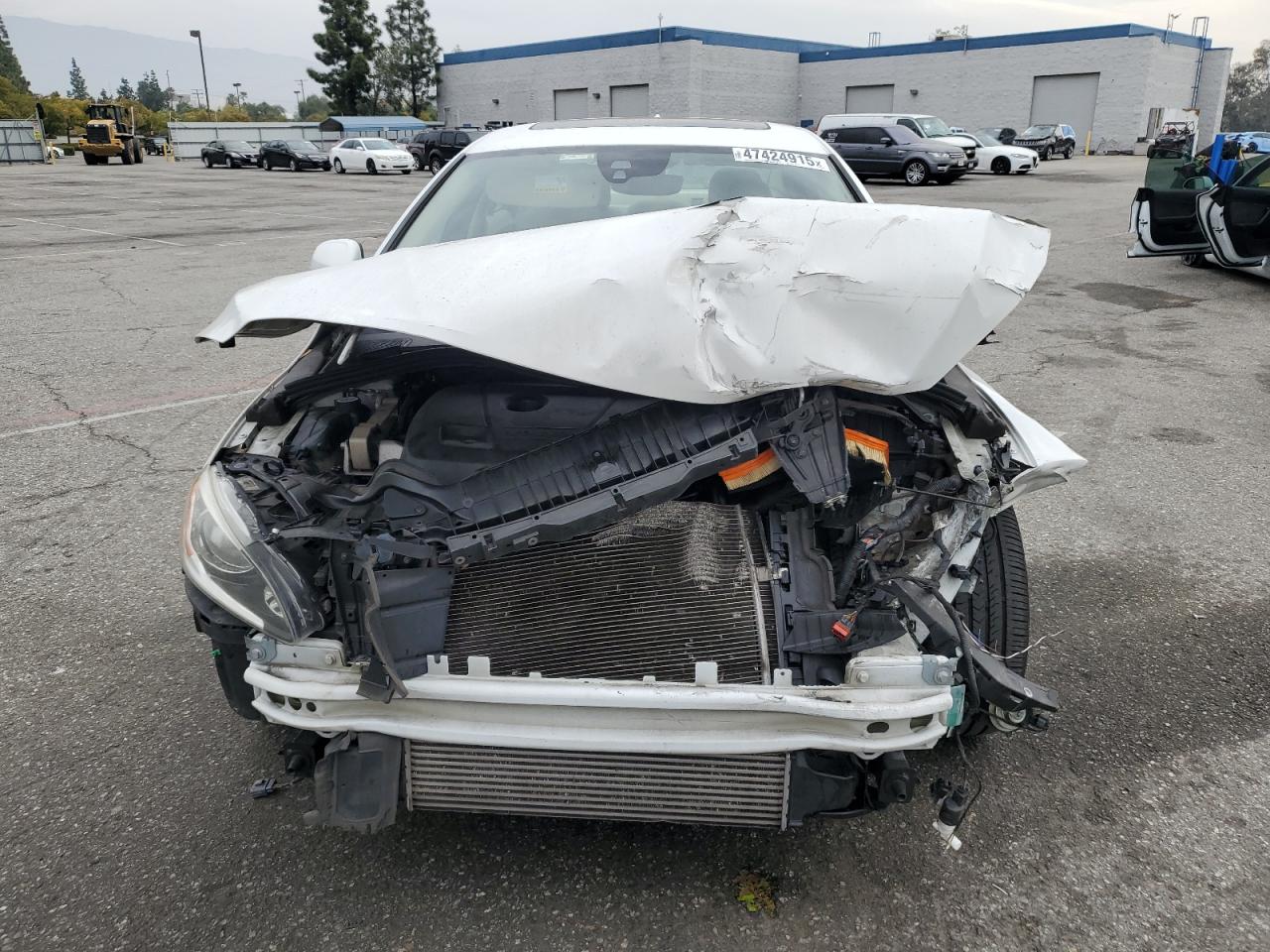 2016 Volvo S60 VIN YV126MFK3G2393055 Copart auction photo, front end damage thumbnail 5