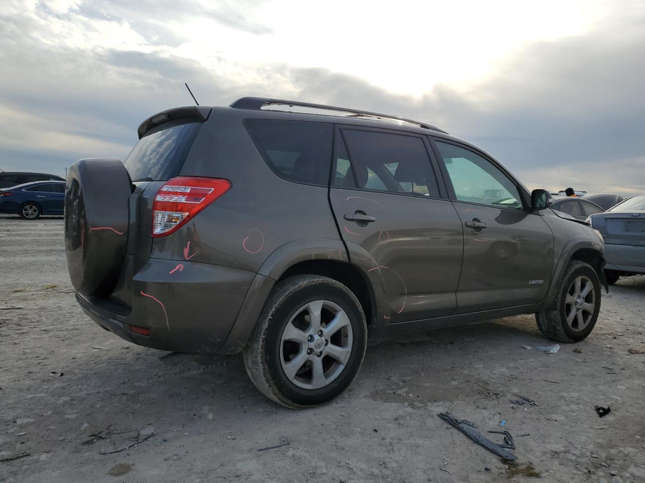 2011 Toyota RAV 4 VIN 2T3YK4DV5BW013979 Copart auction photo, all over damage thumbnail 3