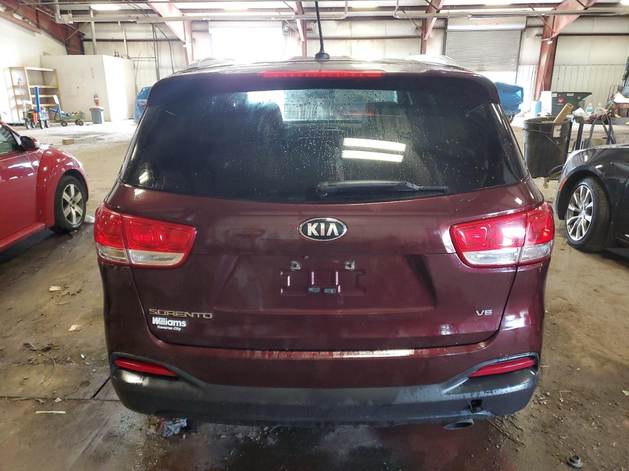 2016 KIA Sorento VIN 5XYPG4A53GG146523 Copart auction photo, front end damage thumbnail 6