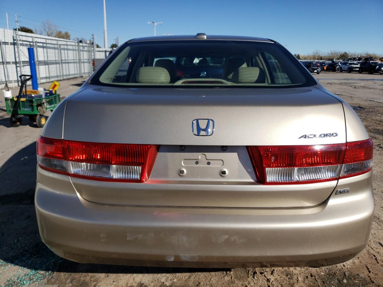 2004 Honda Accord VIN 1HGCM66524A087330 Copart auction photo, side / hail damage thumbnail 6