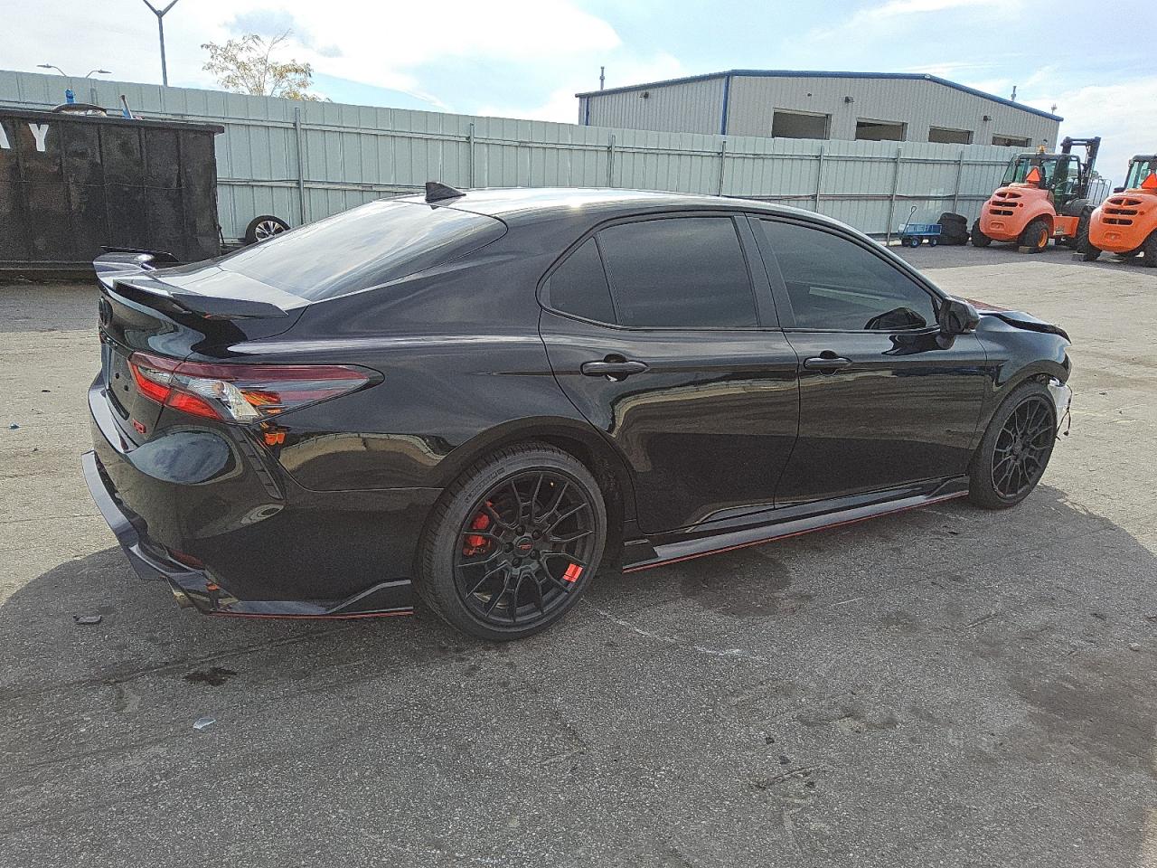 2023 Toyota Camry VIN 4T1KZ1AK3PU085435 Copart auction photo, front end damage thumbnail 3