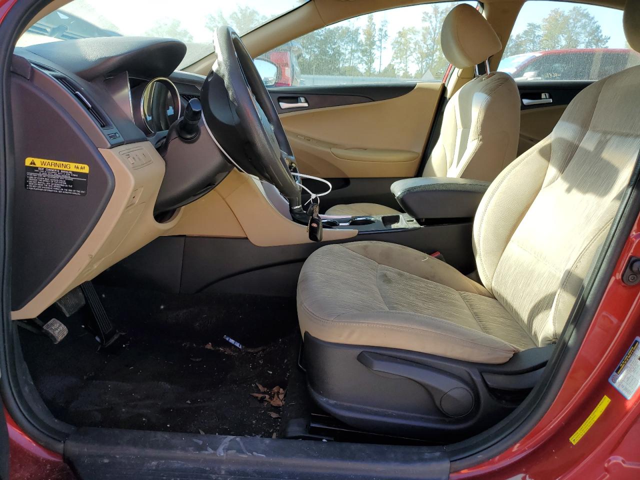 2012 Hyundai Sonata VIN 5NPEB4AC9CH479123 Copart auction photo, water/flood damage thumbnail 7