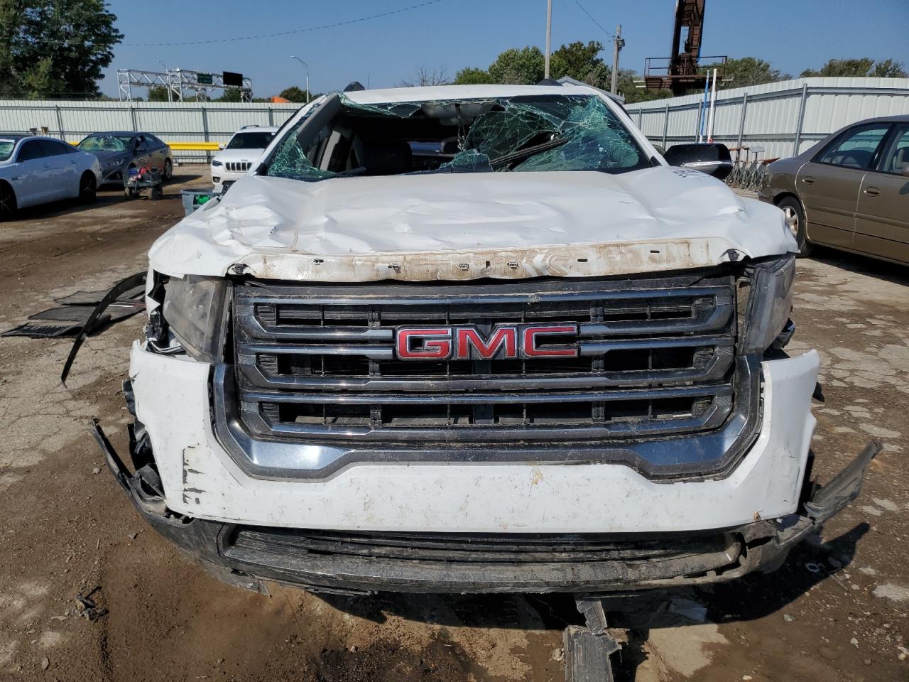 2020 GMC Acadia VIN 1GKKNLLS4LZ238379 Copart auction photo, all over damage thumbnail 5