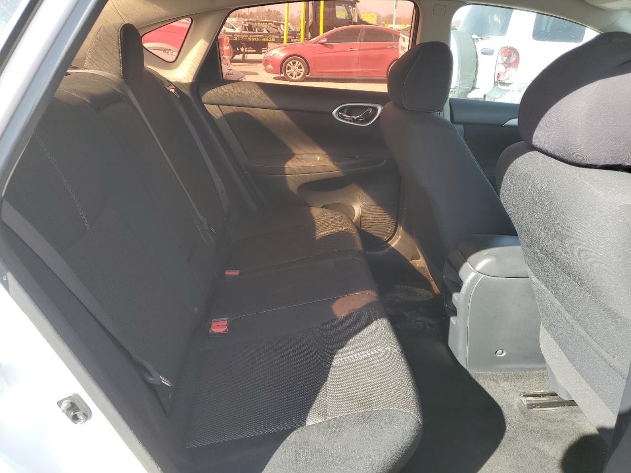 2015 Nissan Sentra VIN 3N1AB7AP8FY265835 Copart auction photo, side / front end damage thumbnail 10