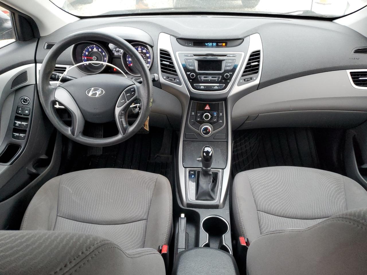 2016 Hyundai Elantra VIN 5NPDH4AE4GH771859 Copart auction photo, rear end damage thumbnail 8