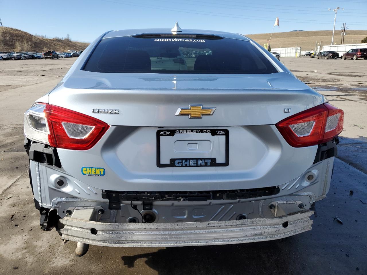 2017 Chevrolet Cruze VIN 1G1BE5SM0H7204106 Copart auction photo, rear end / front end damage thumbnail 6