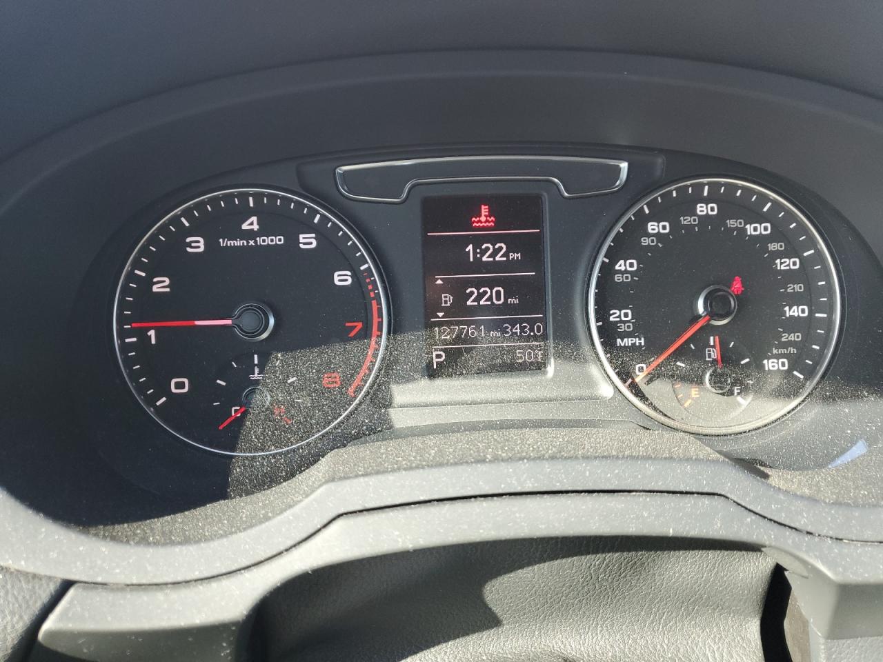 2016 Audi Q3 VIN WA1BFCFS2GR016623 Copart auction photo, front end damage thumbnail 9
