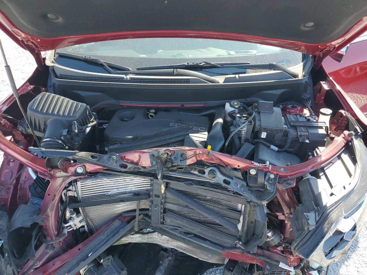 2021 Chevrolet Equinox VIN 2GNAXNEV0M6139888 Copart auction photo, front end / rear end damage thumbnail 12