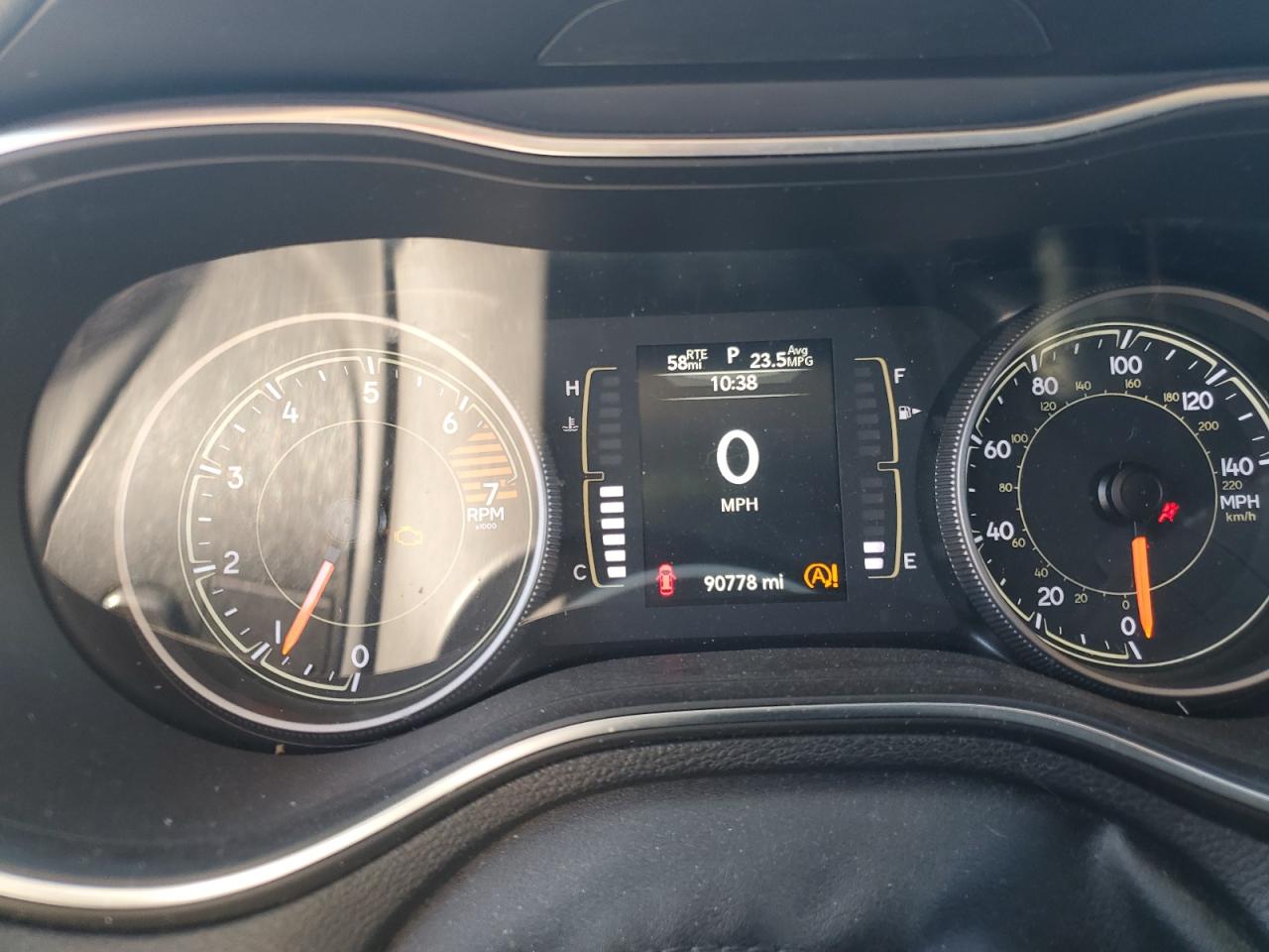 2019 Jeep Grand Cherokee VIN 1C4PJLLB7KD458074 Copart auction photo, front end damage thumbnail 9
