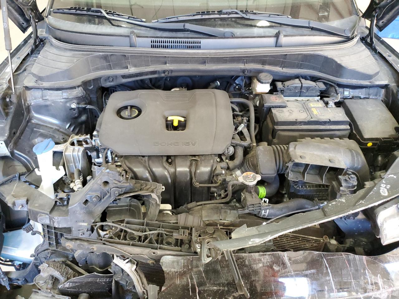 2020 KIA Soul VIN KNDJ23AU1L7120189 Copart auction photo, front end damage thumbnail 11