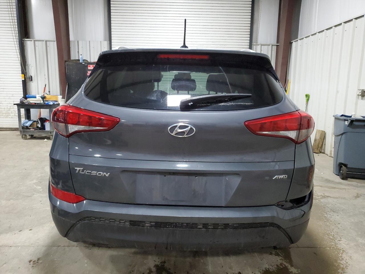 2017 Hyundai Tucson VIN KM8J3CA42HU481755 Copart auction photo, front end damage thumbnail 6