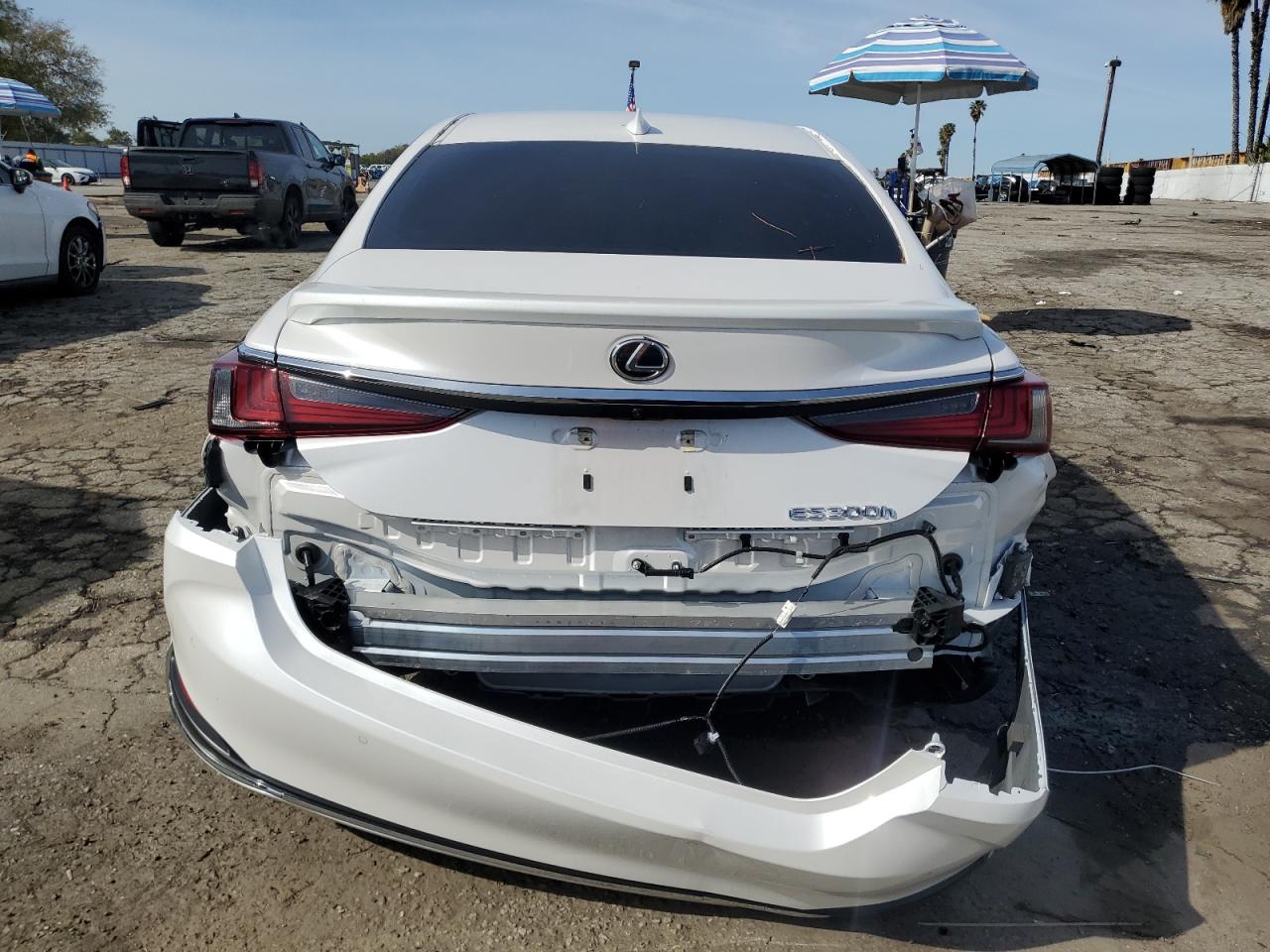 2024 Lexus ES VIN 58ADA1C10RU048388 Copart auction photo, rear end / side damage thumbnail 6