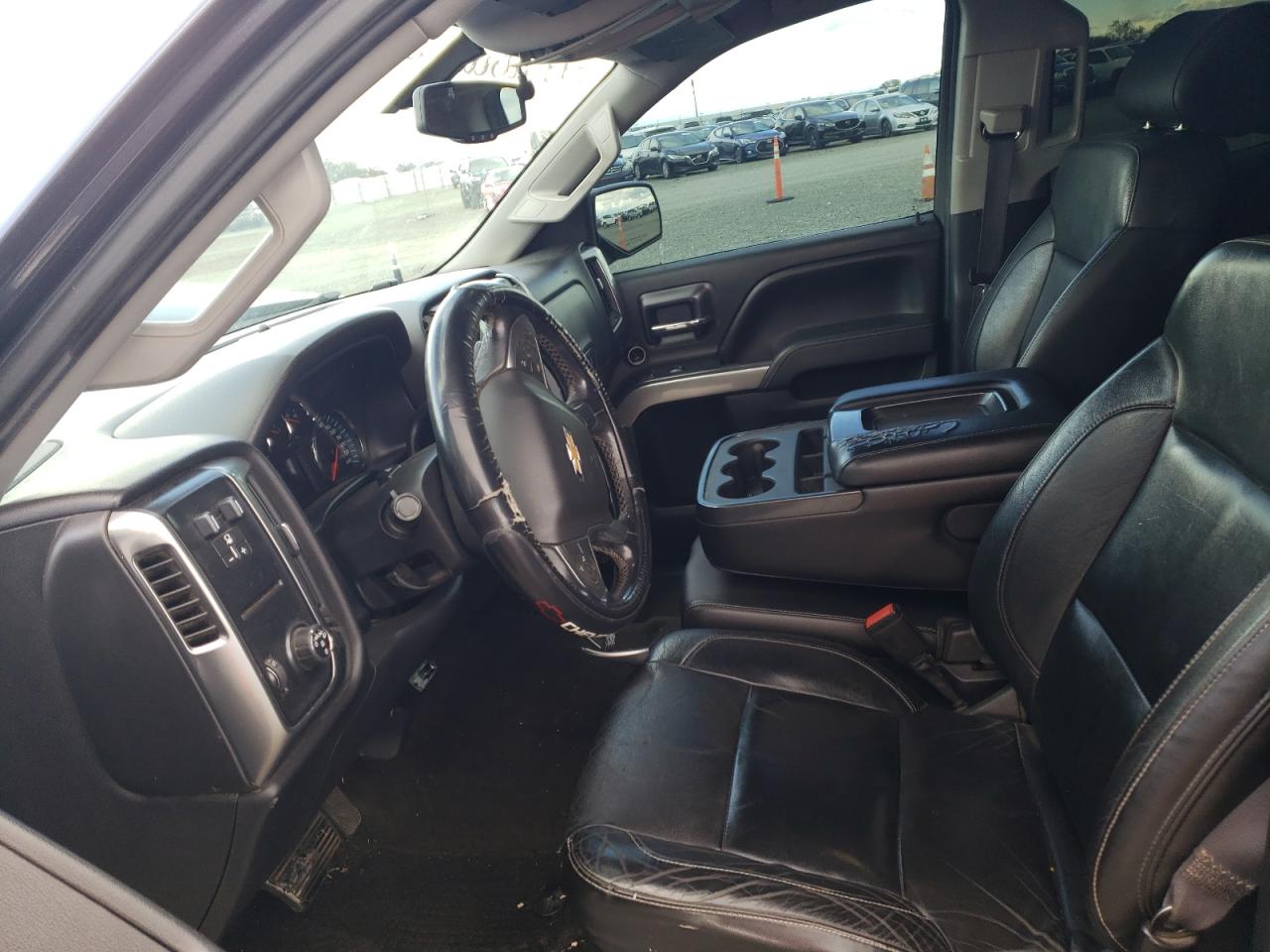 2015 Chevrolet Silverado VIN 1GCRCREC6FZ291470 Copart auction photo, front end / side damage thumbnail 7