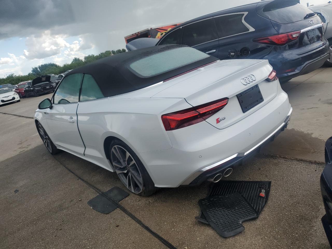 2024 Audi RS5 VIN WAUW4GF56RN007168 Copart auction photo, water/flood damage thumbnail 2