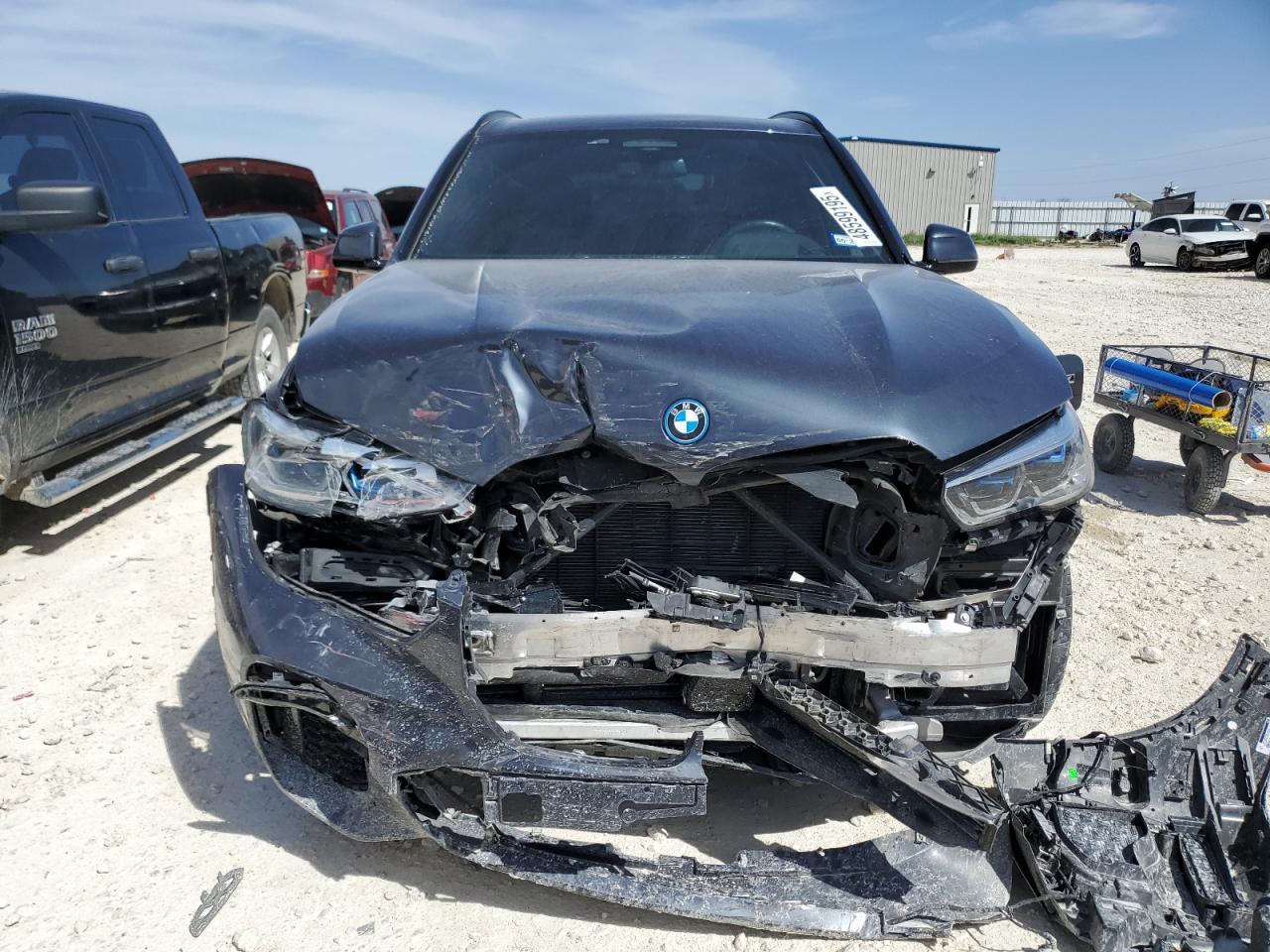 2022 BMW X5 VIN 5UXTA6C0XN9M79182 Copart auction photo, front end damage thumbnail 5