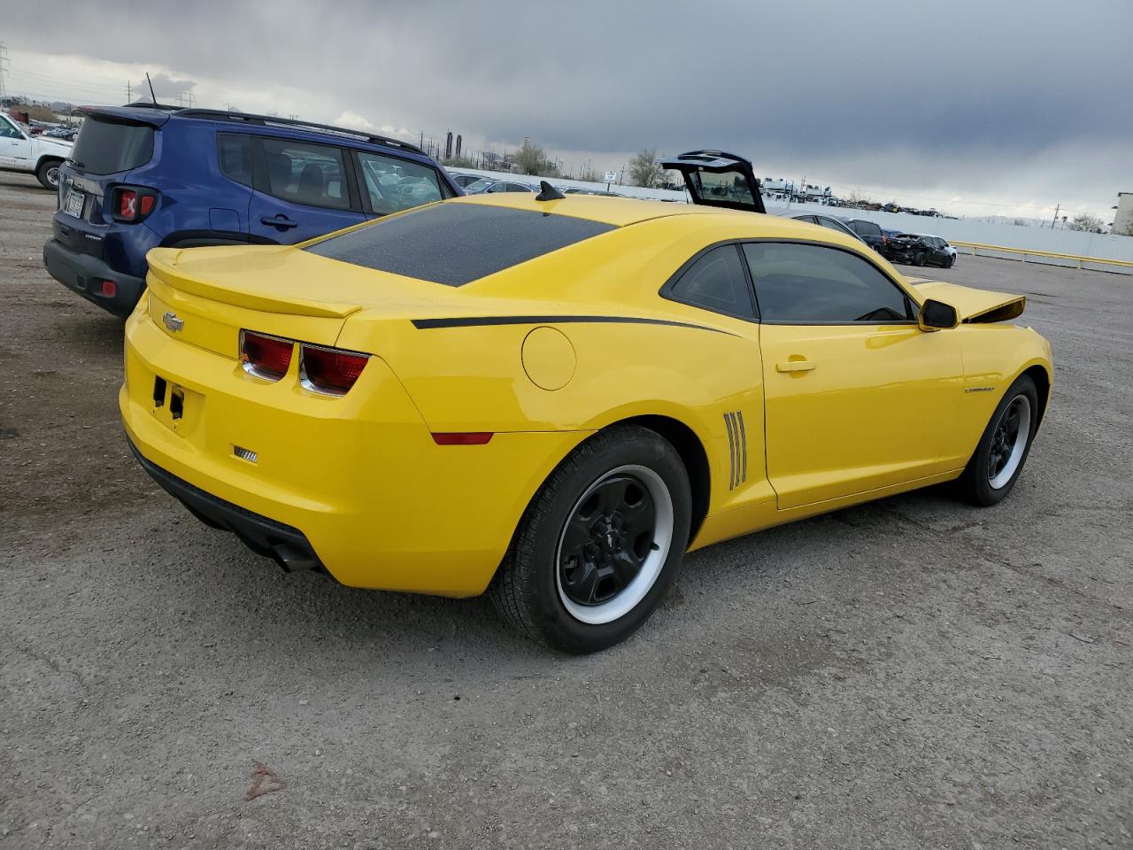 2012 Chevrolet Camaro VIN 2G1FE1E30C9177171 Copart auction photo, mechanical damage thumbnail 3